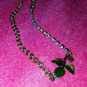 Betsey Johnson Dark Forest Necklace